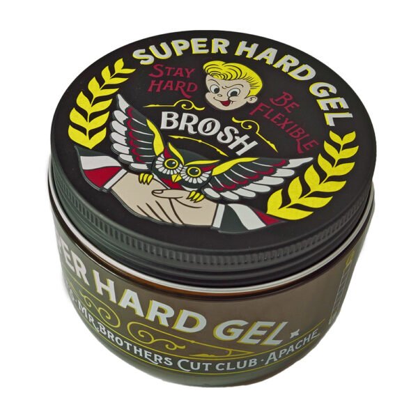 „Brosh Super Hard“ itin stiprios fiksacijos gelis 200 g