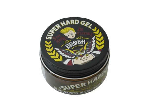 „Brosh Super Hard“ itin stiprios fiksacijos gelis, mini 70 g