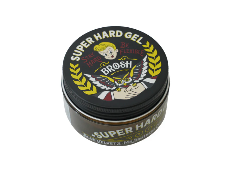 „Brosh Super Hard“ itin stiprios fiksacijos gelis, mini 70 g